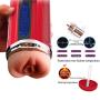 LIYUNF T-Shirt Male Aír-cräft Cup Man Cup Multi-Spééd Electric Medical Lightweight Silicone Waterproof Handheld Viibràting Mas-Sager Male Massāging Cup Toys with Sùction for Couple