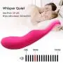 LEVETT Rechargeable Clitoral Vibrator Handheld Personal Wand Massager Waterproof Multi Speed Powerful G Spot Sex Toys for Woman LEVETT Rechargeable Clitoral Vibrator Handheld Personal Wand Massager Waterproof Multi Speed Powerful G Spot Sex Toys for Woman