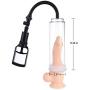 Utimi Manual Penis Vacuum Pump Air Pressure Device Enhancer with Cock Ring for Men