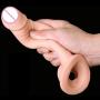 8.7 Inch Penis Enlarger Penis Extension Sleeve Super Realistic Soft Cock Sleeve Penis Increase in Length Girth Sex Toys for Men