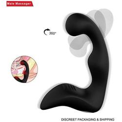 Male Vibrating Prostate Massager Anal Sex Toy 9 Vibration Modes Rechargeable Waterproof