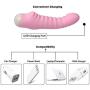 Personal Handheld Wireless 7 Speed Telescopic Portable Massager -LESWISH