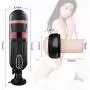 WeDol Male Masturbator Electric Automatic Heating Masturbation Cup with 10 Powerful Thrusting Modes 10 Massage Patterns 10 Speed Frequency & 4 Female Moans 3D Realistic Vagina WeDol Male Masturbator Electric Automatic Heating Masturbation Cup with 10 Powerful Thrusting Modes 10 Massage Patterns 10 Speed Frequency & 4 Female Moans 3D Realistic Vagina