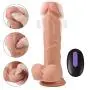 Bibida 8.26 inch penǐs Lifelike Thrusting Vibrating Multifunction Dîldɔ with Strong Suction Cup and Rotating Device for Beginners Bibida 8.26 inch penǐs Lifelike Thrusting Vibrating Multifunction Dîldɔ with Strong Suction Cup and Rotating Device for Beginners