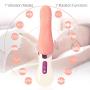 Clitoral Tongue Vibrator, Xocity, G Spot Nipple Anal Vagina Stimulator with Heating Function 7 Rotation and 7 Vibration Modes