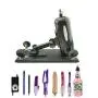Frerodch Sex Machine,Automatic Sex Machine Retractable Gun Female Masturbation Pumping Gun for Women,with 8 Attachments,Love Machine with Suction Cup Masturbator Adult Toy (Package D) Frerodch Sex Machine,Automatic Sex Machine Retractable Gun Female Masturbation Pumping Gun for Women,with 8 Attachments,Love Machine with Suction Cup Masturbator Adult Toy (Package D)