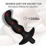 Bantie Anal Plug Toy Vibrating and Prostate Massager 10 Stimulation Modes Vibrator for Adults