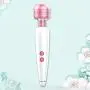 JINGMO-Flexible Vibrantor G-Spotter 12 Frequency USB Rechargeable Stimunlator Clitioris Messager Adult Six Toy for Women