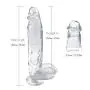 Qbyoop 12.2 Inch Realistic Huge D-d with Suction Cup for Women Massage Wand Qbyoop 12.2 Inch Realistic Huge D-d with Suction Cup for Women Massage Wand