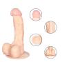 7 in Silicone Dîldɔ with Strong Suction Cup