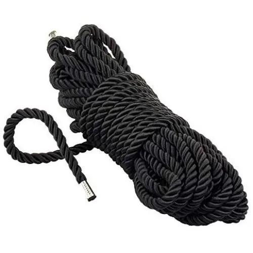 BINFEN All Purpose Rope 10M - 32 Feet Length Strong Multifunctional Soft 100% Nylon Rope Natural Twisted Durable Long Ropes Black BINFEN All Purpose Rope 10M - 32 Feet Length Strong Multifunctional Soft 100% Nylon Rope Natural Twisted Durable Long Ropes Black