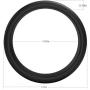 Beauty Molly Superior Silicon Flat Penis Cock Ring Set Crings Erection Enhancing c-Ring for Men Adult Sex Toys, 1 Rings