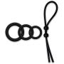 Ring Set for Male - 3 Size - +1 Pe n i s Tie