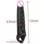 USQD Girth Enhancer Lock Sleeve Ring for Men Reusable -Time Delay Extremely Pleasure Wonderful Relax Personal Toy Lifelike Extremely USQD Girth Enhancer Lock Sleeve Ring for Men Reusable -Time Delay Extremely Pleasure Wonderful Relax Personal Toy Lifelike Extremely