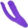 Silicone Double Penetrator Realistic Vibrating Dildo for Anal and Vaginal Penetration Powerful Vibrations Adult Sex Toy Vibrator