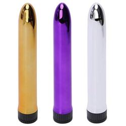 Qhufnng Mini Compact Powerful Adult Toys Silent Bullet Shape Personal Message Tools Multi-Speed 10 Modes for Relaxation, Multicolor, Whisper Quiet