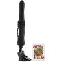 Maia Toys Max USB Rechargeable Thrusting Remote Control Portable Love Machine - Black Maia Toys Max USB Rechargeable Thrusting Remote Control Portable Love Machine - Black