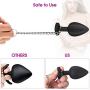 3Pcs Anal Plug Training Sets with Chain to Avoid Slipping into Body AILEQI Butt Plug for Beginer Couples Medical Grade Silicone Hypoallergenic
