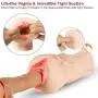 SEXY SLAVE Male Masturbator Doll - 3D Realistic Pocket Pussy Sex Doll for Male Masturbation, Body-Friendly TPR Material, Open-Ended for Easy Cleaning (1.3LB)