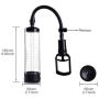 Toystour Male Pump New Peni Pump Vacuum Massager for Men Pumps Transparent Pumps Bottle Manual Exerciser for Male