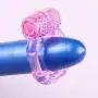 xinYxzR Couple Adults Sex Toy Flexible Vibrator Penis Cock Delay Ring G-spot Stimulator