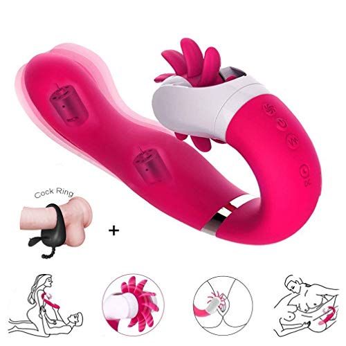 12 Vibration Modes Wireless Remote Massager,Silent and Skin-Friendly Silicone, USB Rechargeable Massager - Waterproof