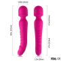 Computer LED New Vibrator-7 Speed USB Cable Rechargeable Weaterproof Mini Design for Bedroom, Patio, Garden, Gate, Yard, Parties, Wedding(Pink)