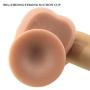 10 Inches Realistic Double Layer Silicone Toy with Strong Suction Cup