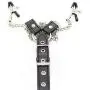 Bedmate Mens Metal Nipple Clamps with Penis Cock Ring Bedmate Mens Metal Nipple Clamps with Penis Cock Ring