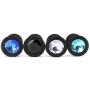 BUBUCAST New 7 * 2.8cm Black Small Silicone Plug Both Man and Woman Amal