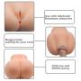 Male Masturbator for Men SAMMOR 3D Realistic Silicone Pussy Ass Vagina Anal for Male Masturbation Virgin Butt Adult Sex Toys 3.2 Pounds