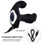 UTIMI Vibrating Butt Plug Prostate Massager Anal Plug Vibrator Sex Toy 10 Speed Silicone USB Charging Vibrations for Men and Women