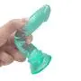 JSCRlove 6 Inch Soft Díldɔ Beginners Lifelike Suction Cup Tools,Transparent Green Women Socks JSCRlove 6 Inch Soft Díldɔ Beginners Lifelike Suction Cup Tools,Transparent Green Women Socks