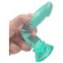 JSCRlove 6 Inch Soft Díldɔ Women Skin-Friendly Relax Massager Real Feel Toy with Strong Base,Transparent Green Women Socks