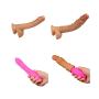 Pê-NIS Sleeve Vib-ratór Reusable Cóndoms for Men Pê-NIS En-la-rgement Delay Ejacuation Trainer Pê-nisring Cóndom Condones Safer 2