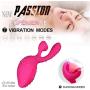 NVXYP Sucking Modes Clitorial Bullet Women Vibator Quiet Masturabation Vibator Wand Toy Raised &Sucking Lick Wand Safe Vibrating Climax Sucker Stimulating Waterproof