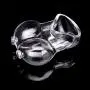 Oolong Balls Silicone Rìng Waterproof Maa-saage Tool for Couples (Transparent) Oolong Balls Silicone Rìng Waterproof Maa-saage Tool for Couples (Transparent)