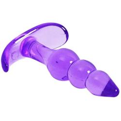 Keliay Soft Silicone Anal Butt Plug G-Spot Stimulation Suction Cup Jelly Dildo Anal Sex Toys for Women Men Flirt Erotics Toys