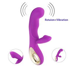 Multi Speed USB Rechargeable Strong Fluttering Thrusting Waterproof Massager for Women Fitness Sport