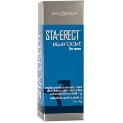 Doc Johnson Sta-Erect Delay Cream for Men