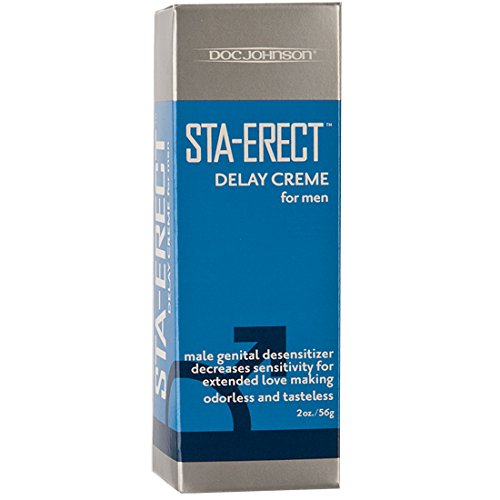 Doc Johnson Sta-Erect Delay Cream for Men