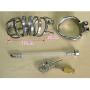 QJFZC-Chástí-ty Beít Cǒck Lock Male T-Shirt Chasteness Equipment Comfortable Sleek Hypoallergenic Stainless Steel (Size : 50mm)