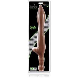 Si Novelties Small Goose with Handle Dildo, Brown, 40 Ounce