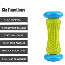 Muscle Roller Stick, AIMUHO Foot Massage Roller for Relief Plantar Fasciitis Heel Foot Arch Pain, Hand Leg Yoga Fitness Massage Stick, Full Body Meridian Neck Waist Swirl Pushing Fascia Rollers