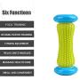 Muscle Roller Stick, AIMUHO Foot Massage Roller for Relief Plantar Fasciitis Heel Foot Arch Pain, Hand Leg Yoga Fitness Massage Stick, Full Body Meridian Neck Waist Swirl Pushing Fascia Rollers