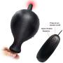 RONSHIN Inflatable Large Anal Plug Dildo Pump Anal Dilator Expandable No Vibrator Butt Plug Anal Balls Sex Toys