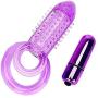 Waterproof Vibrating Ring for Men with Wireless Bullet Stimulate