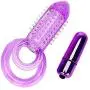 Waterproof Vibrating Ring for Men with Wireless Bullet Stimulate