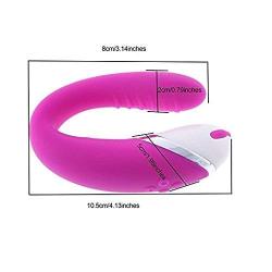 Multi-Speed U-Shaped Electronic Stimulation Toys Rechargeable Self-Amusement Tool Privacy for Couples Women