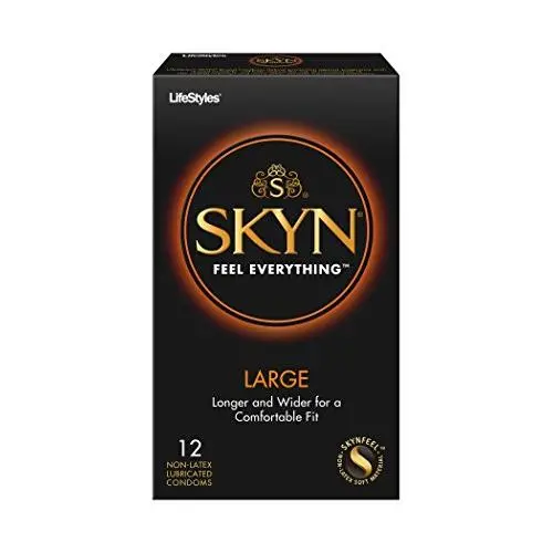 Lifestyles Skyn Polyisoprene Large Condoms, 12-count Lifestyles Skyn Polyisoprene Large Condoms, 12-count